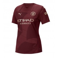 Maglia Calcio Manchester City Bernardo Silva #20 Terza Divisa Donna 2024-25 Manica Corta